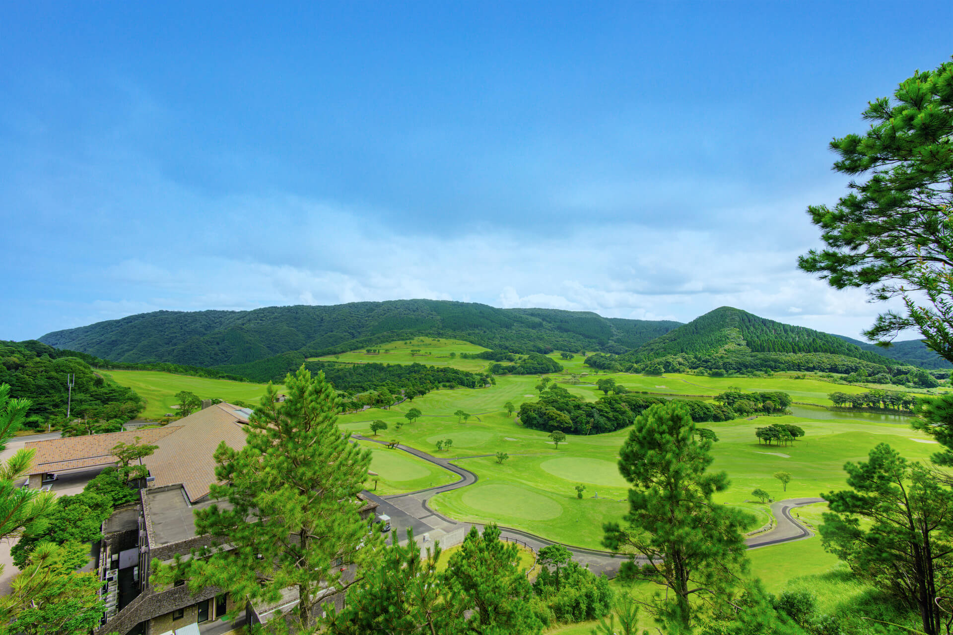 入来城山ゴルフ倶楽部(鹿児島県) コース写真